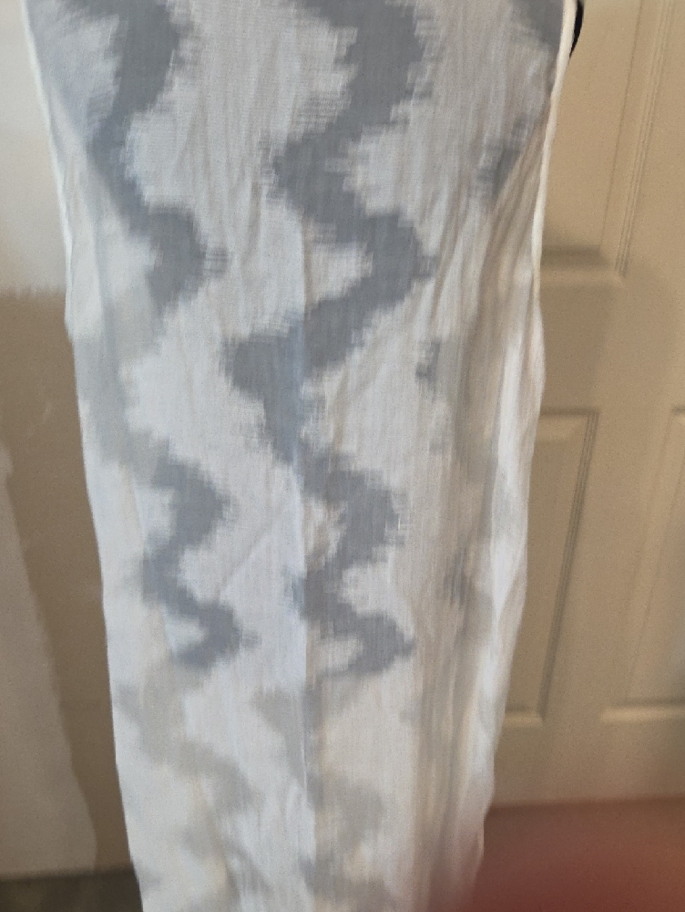 Vince Camuto Sheer Textured Swim Cover Sleeveless White Cream Button Down - Picture 7 of 13